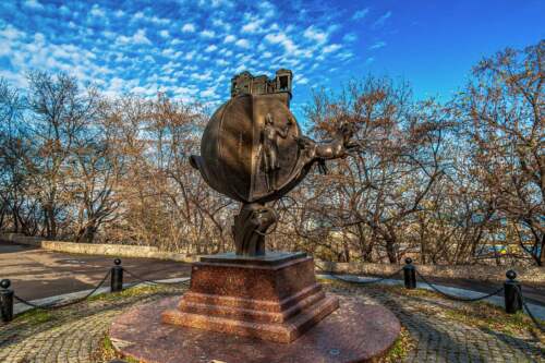 Monument to Orange, Odessa, Ukrajina