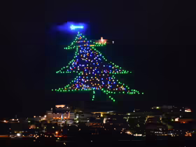 Christmas in Gubbio, Italia