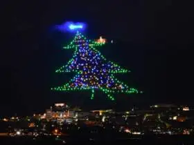 Christmas in Gubbio, Italia