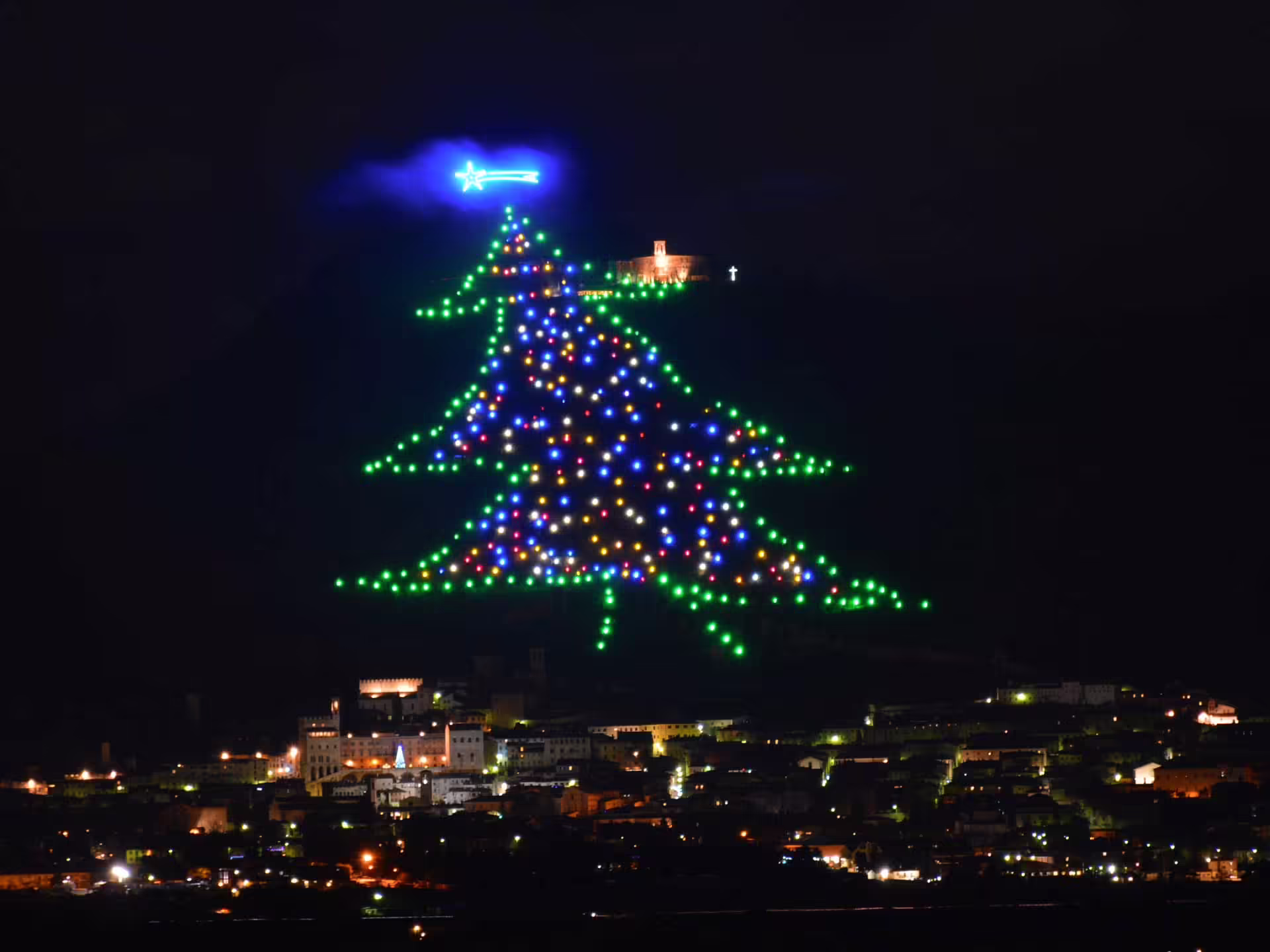 Christmas in Gubbio, Italia