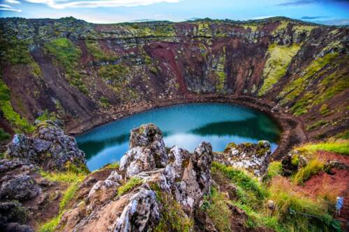 Kráter, Kaldera, Iceland