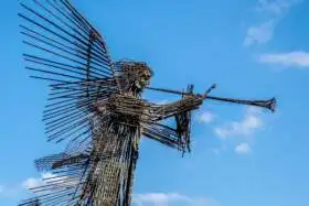 Third Angel Statue
