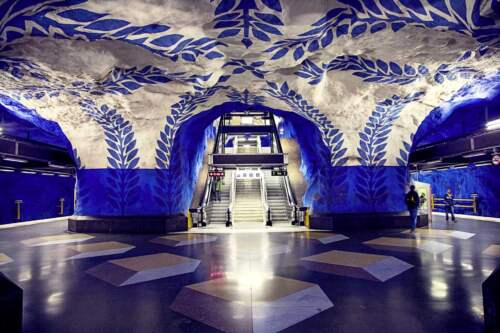 Stockholm metro gallery
