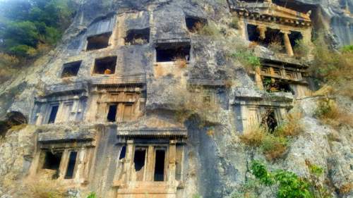 Lýkijské skalné hrobky