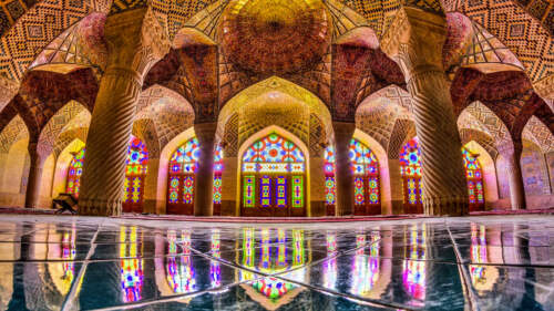 Ružová mešita, Irán