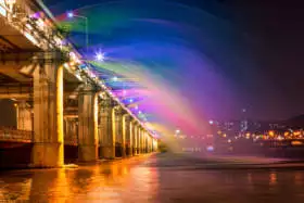 Moonlight Rainbow Fountain