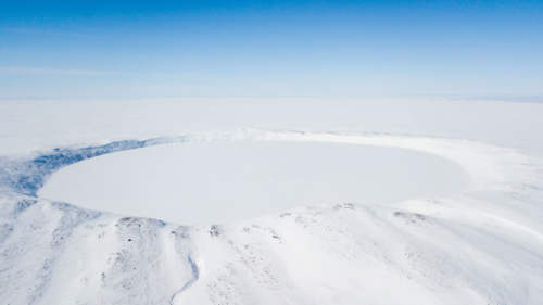 Pingualuit crater, Canada