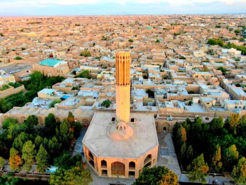 Windcatcher in Yazd