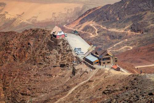 Chacaltaya Snowy Ski Station