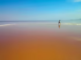 Lake Urmia, Irán