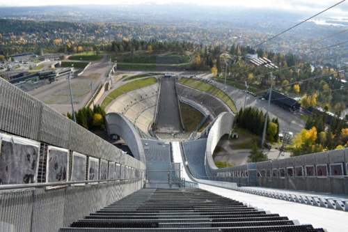 Skokanský mostík Holmenkollen