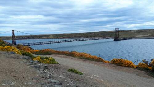 Bodie Creek Suspension Bridge