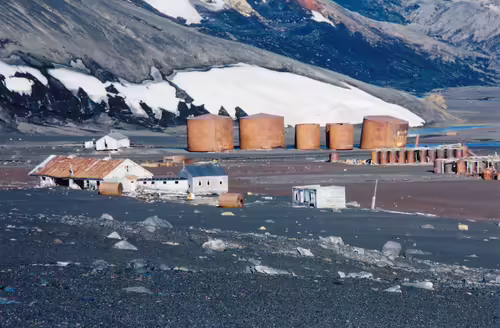 Deception island, Antarctica
