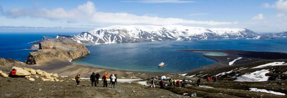 Deception island, Antarctica