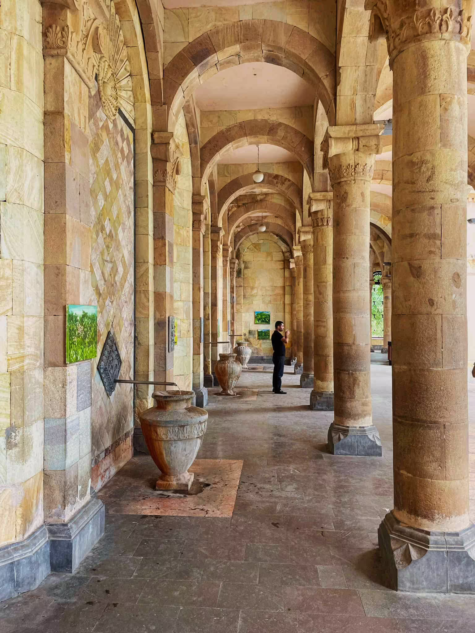 Mineral water gallery, Jermuk
