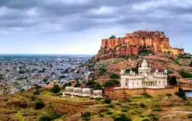 Modré mesto, India