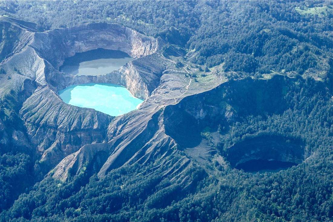 Vulkán Kelimutu