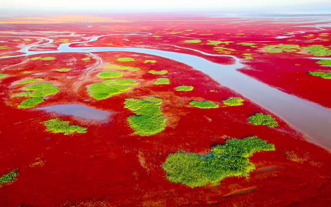 Red Beach, China