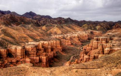 Kaňon Charyn, Kazachstan