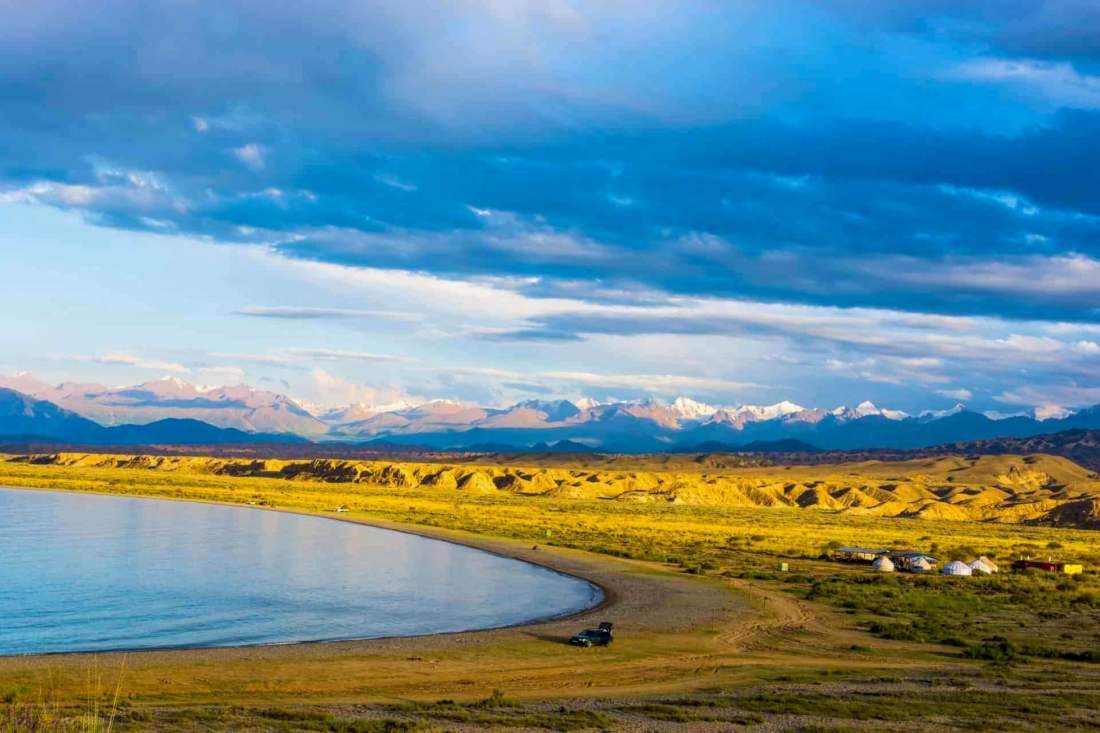 Jazero Issyk, Kazachstan