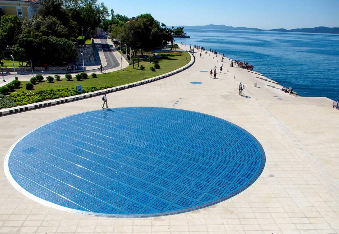 Morske orgulje, Zadar