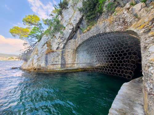 Morský tunel, Chorvátsko