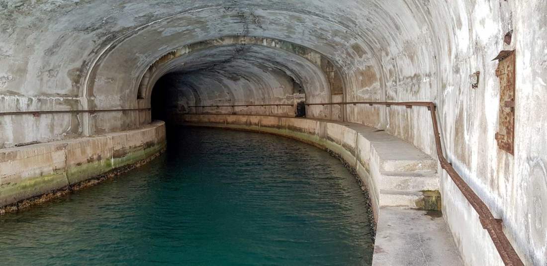 Morský tunel, Chorvátsko