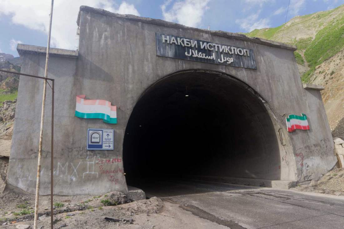 Tunel Anzob, Tadžikistan