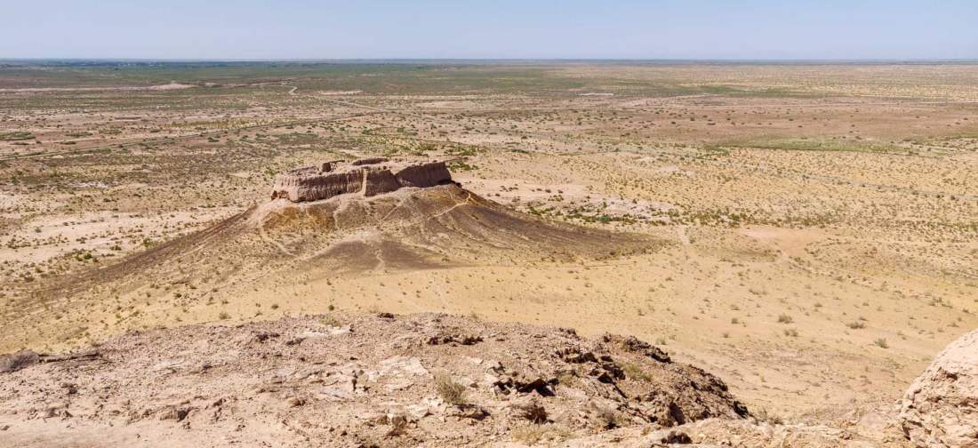 Ayoz qalʼa, Uzbekistan