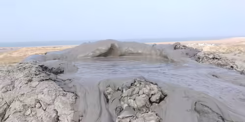 Mud volcano, Azerbaijan