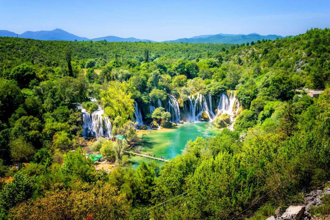 Vodopády Kravice, Bosna a Hercegovina