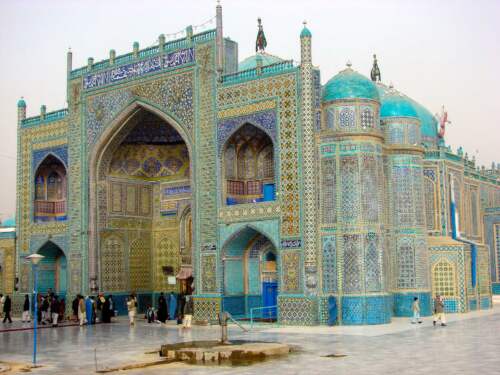 Modrá mešita, Afganistan