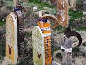 Nokhur Cemetery, Turkmenistan