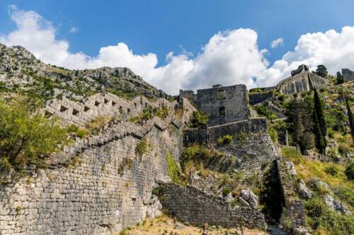 Pevnosť Kotor, Čierna Hora