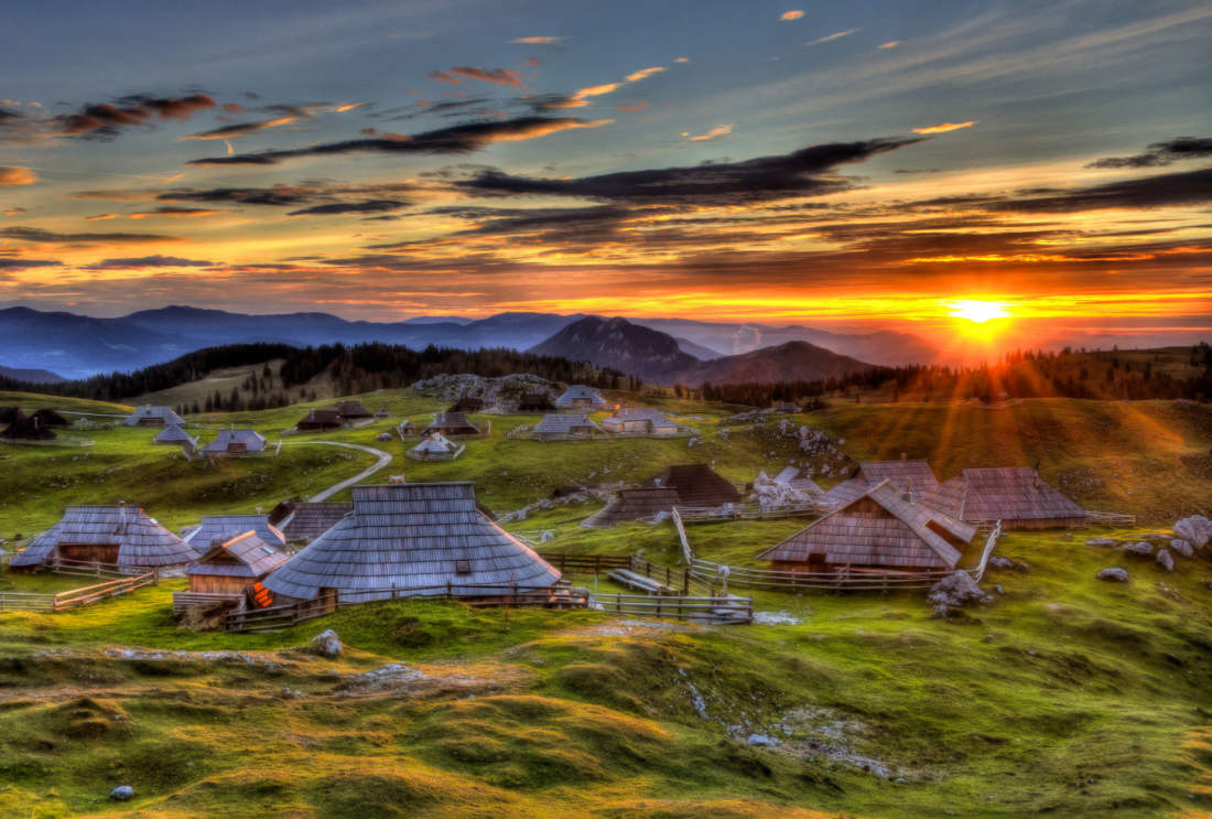 Velika Planina, Slovinsko