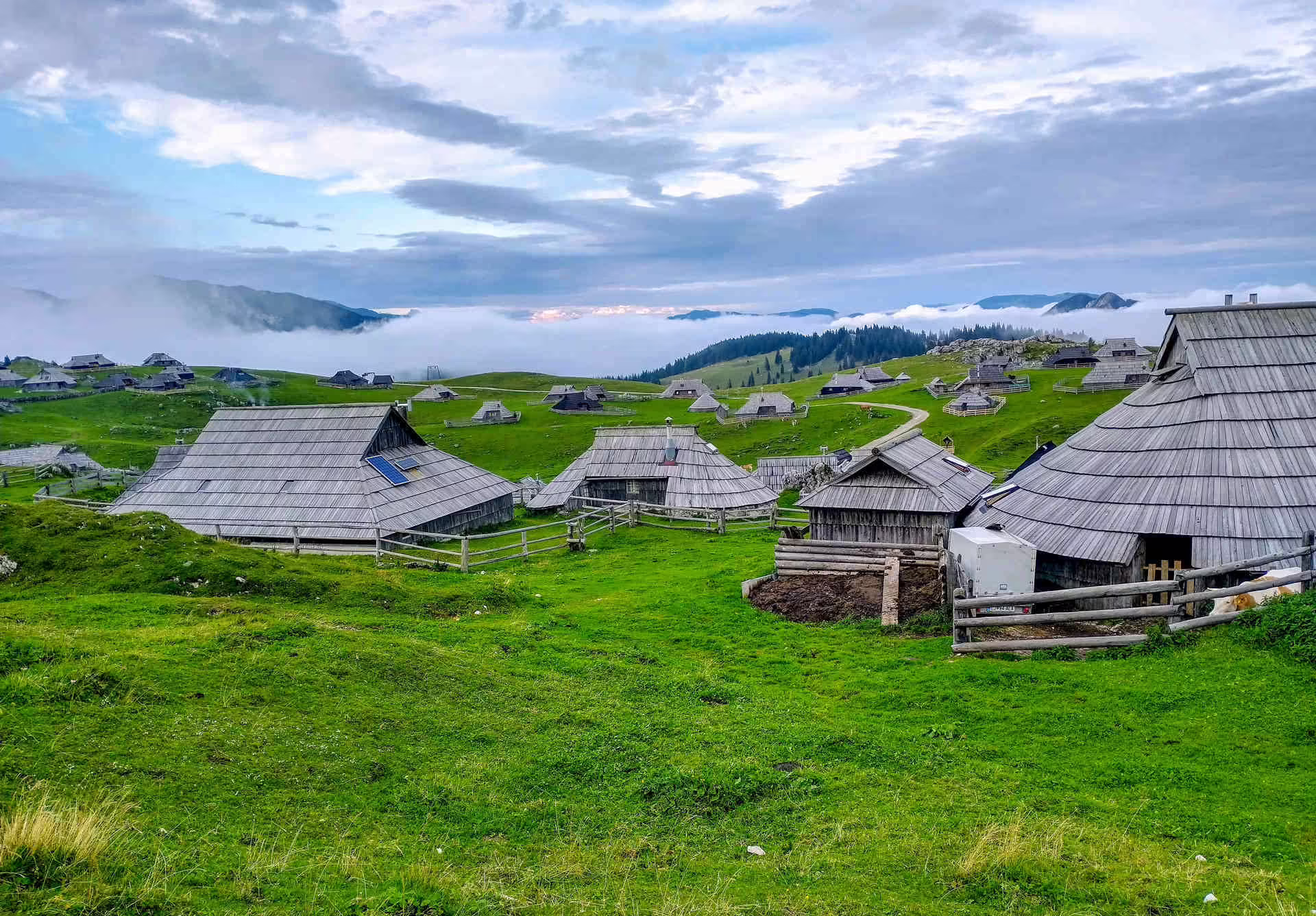 Velika Planina, Slovinsko