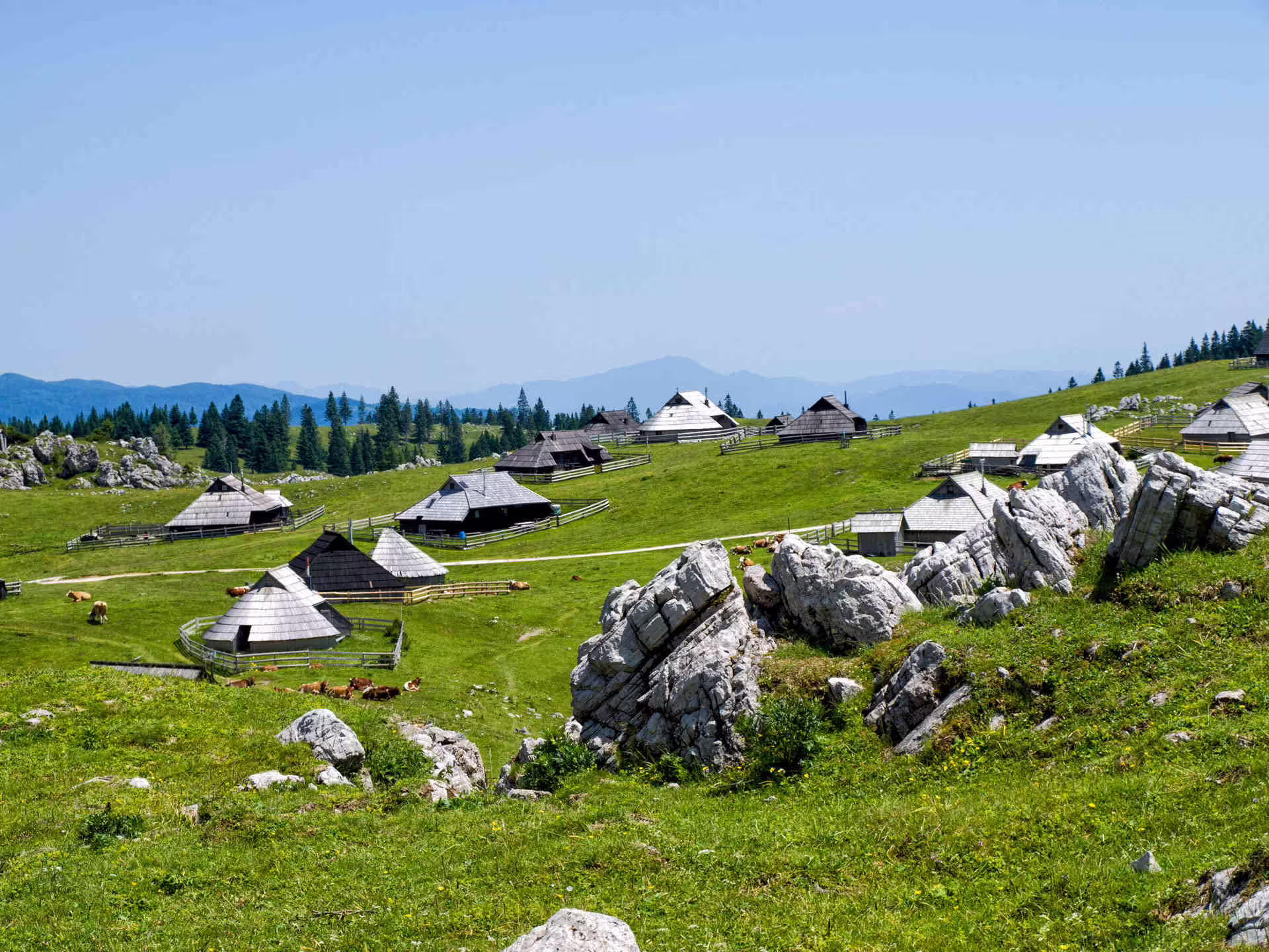Velika Planina, Slovinsko