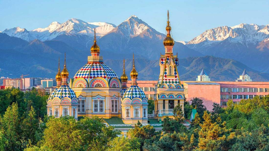 Chrám Nanebovstúpenia Pána, Almaty