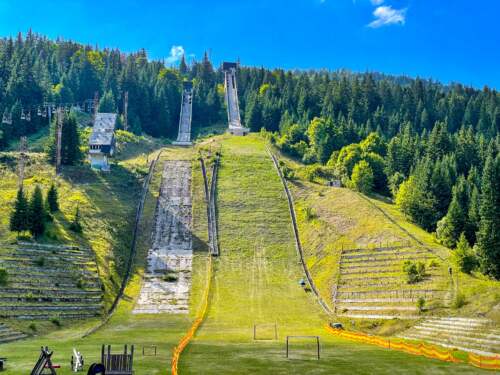 Skokanské mostíky, Sarajevo