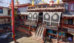 Budhistický chrám v Nepále
