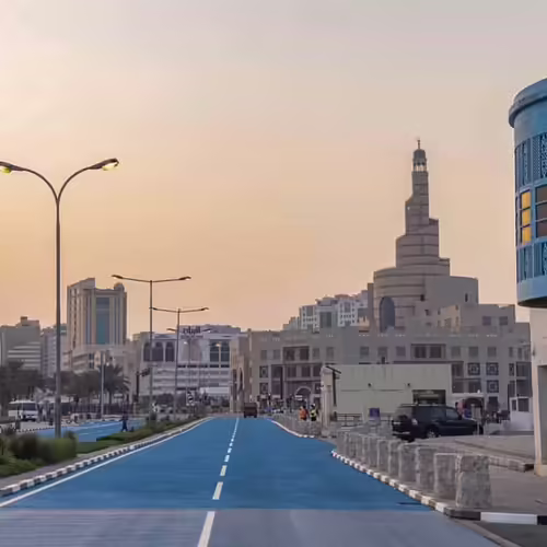 Modrá cesta v Doha