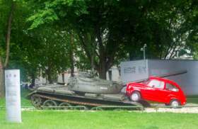 Červený Fiat, Osijek, Chorvátsko