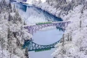 Tadami line, Japan