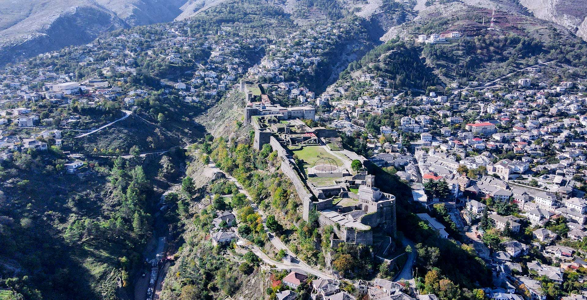 Hrad Gjirokaster, Albania