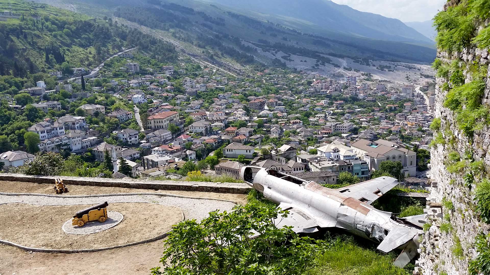 Hrad Gjirokaster, Albania