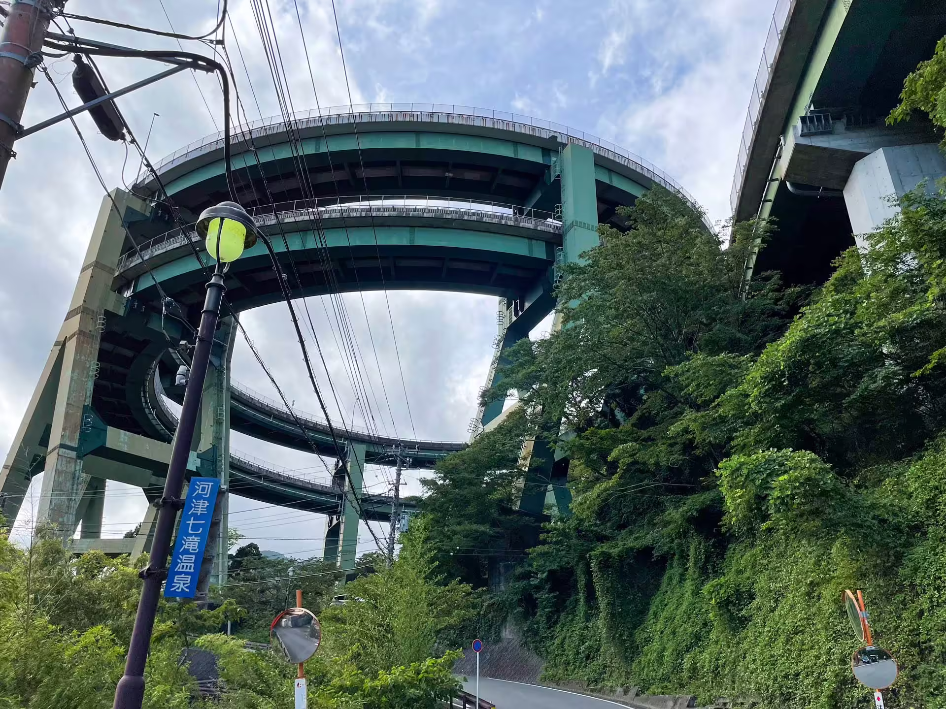Kawazu Nanadaru spiral bridge