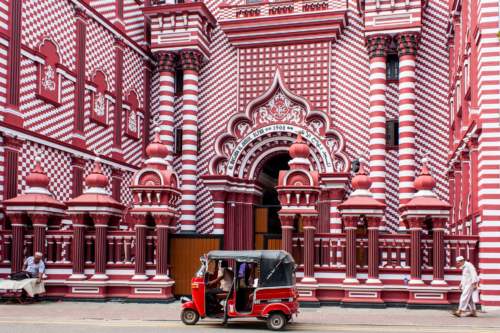Červená mešita, Srí Lanka
