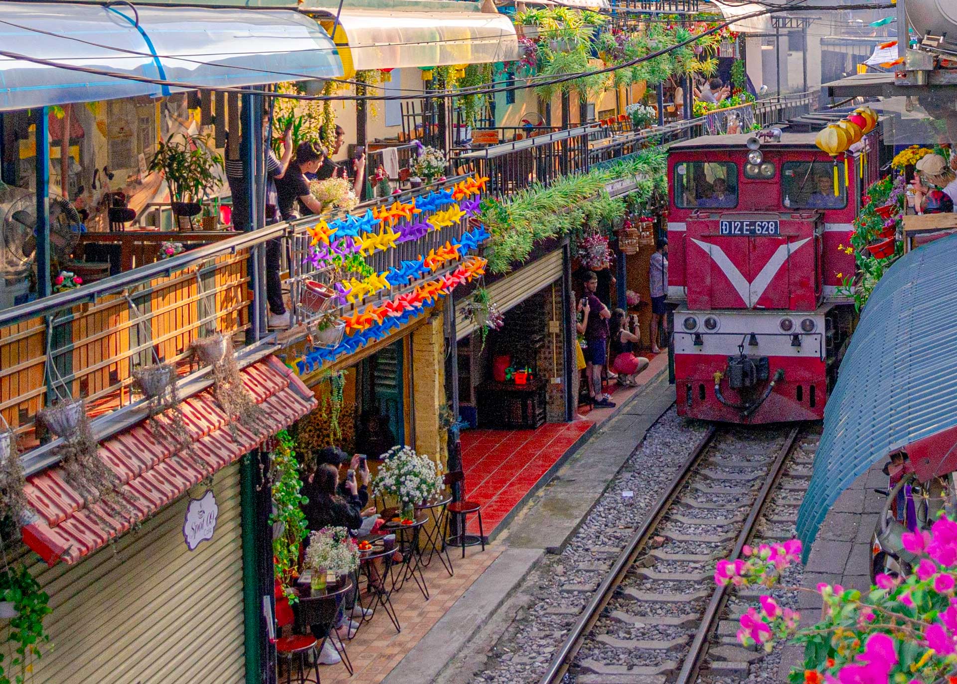 Hanoi Train Street, Vietnam
