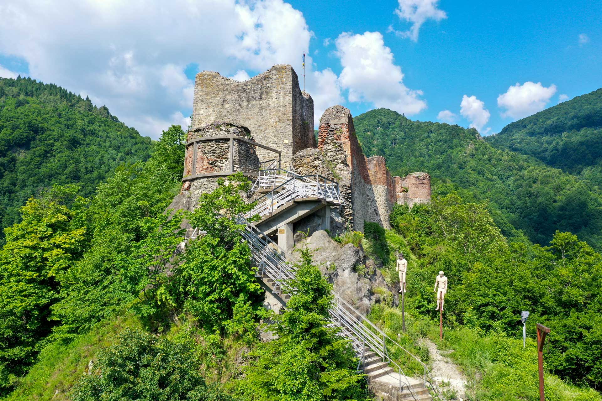 Hrad Poenari, Rumunsko