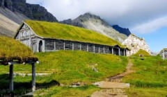 Viking Village Prop For Movie